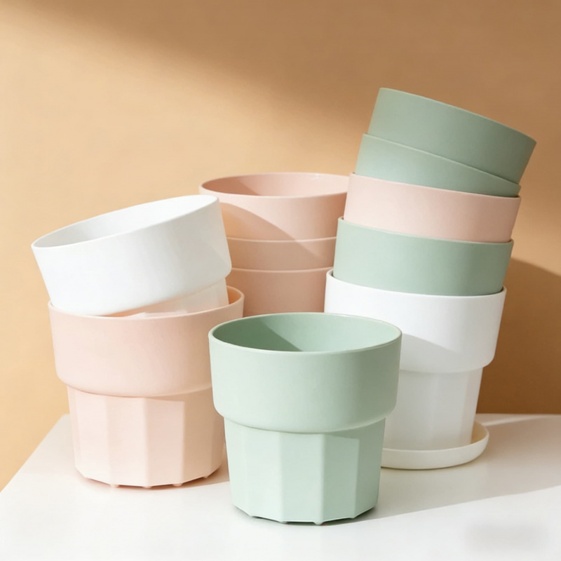 Aloe Vera Pot - Vaso de Plástico Reforçado Inquebrável Estilo