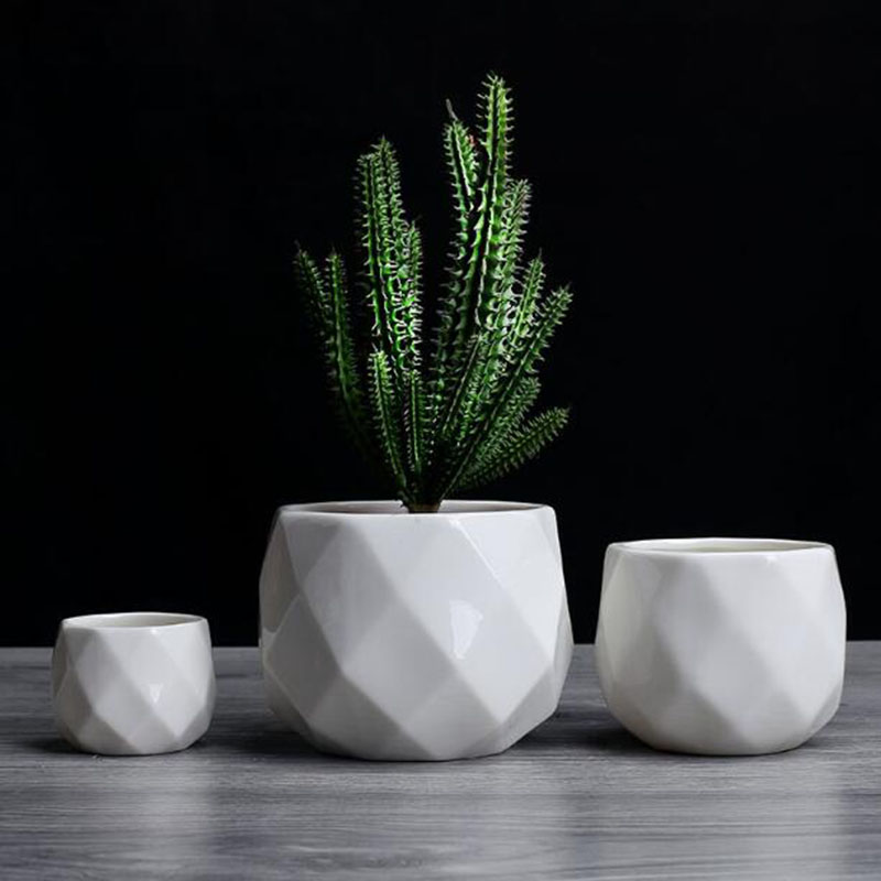 Vaso de flores poliedro de por - Aloe Vera Pot avaliação e preço